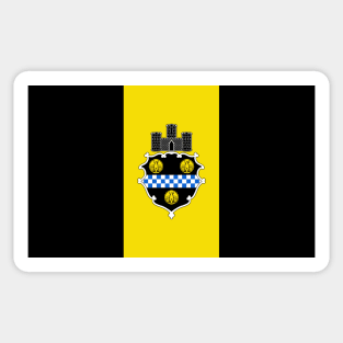 Flag of Pittsburgh, Pennsylvania Sticker